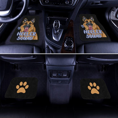 German Shepherd Car Floor Mats Custom Best Gift Idea For Dog Trainers