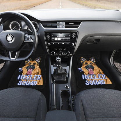 German Shepherd Car Floor Mats Custom Best Gift Idea For Dog Trainers