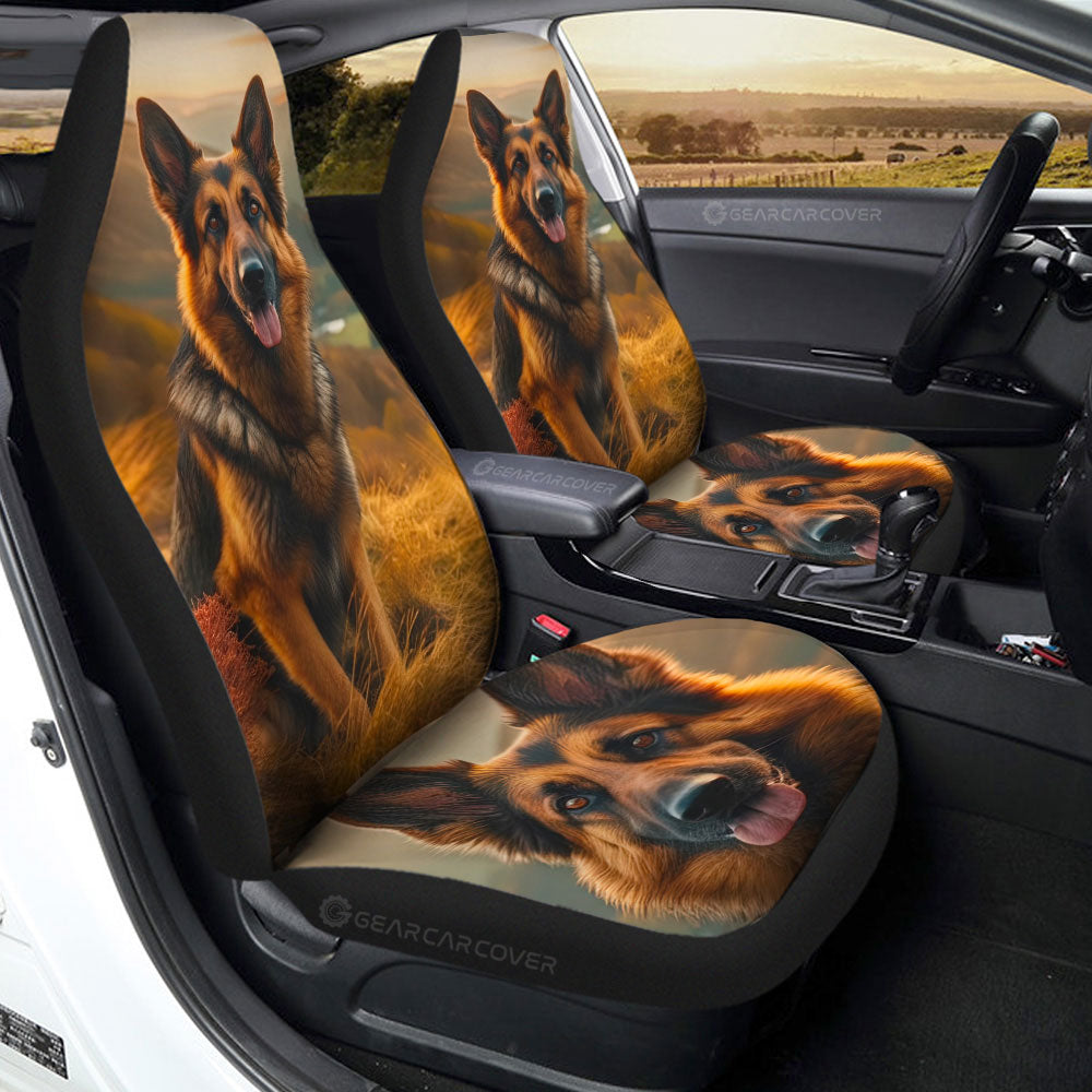 German Shepherd Car Seat Covers Custom Car Accessories