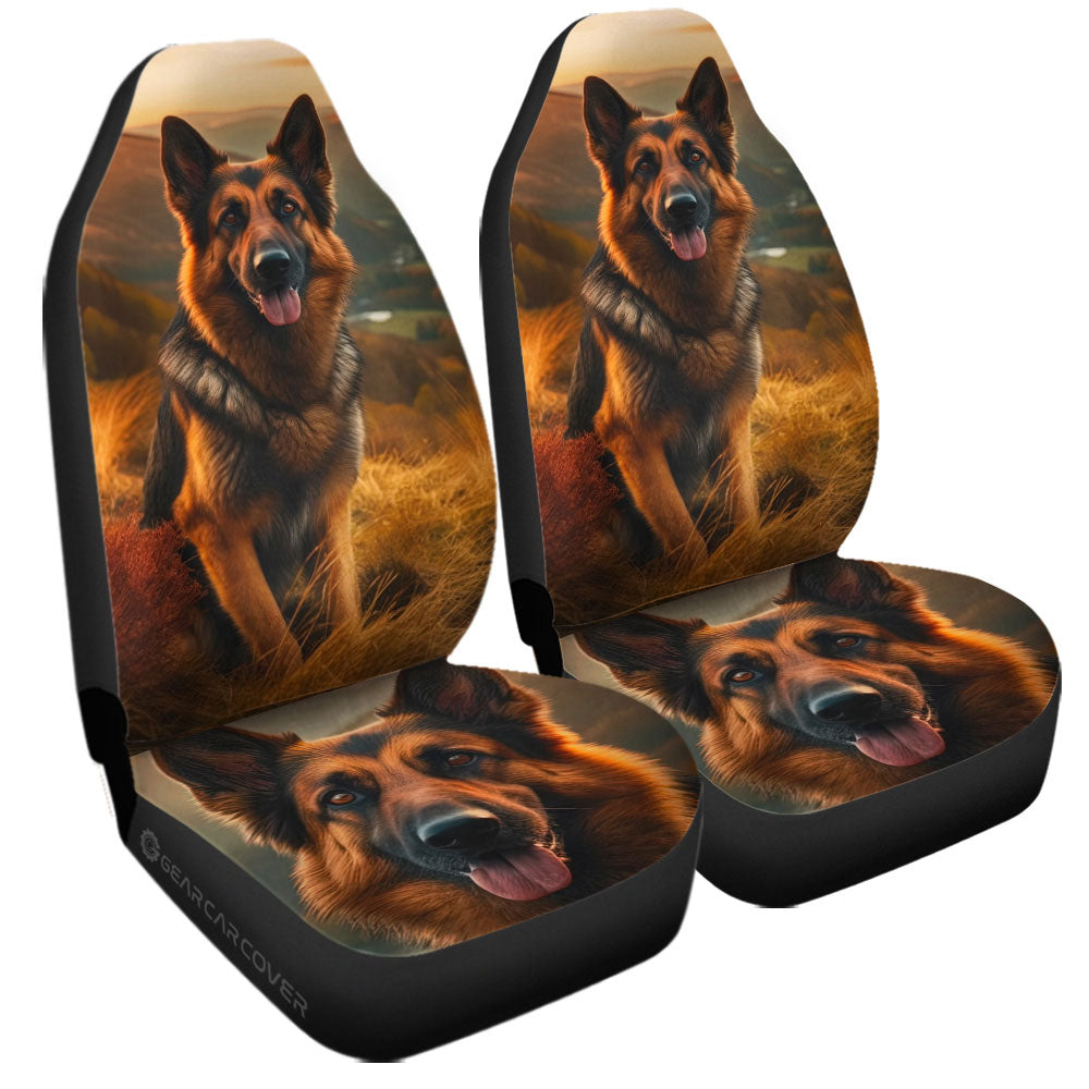 German Shepherd Car Seat Covers Custom Car Accessories