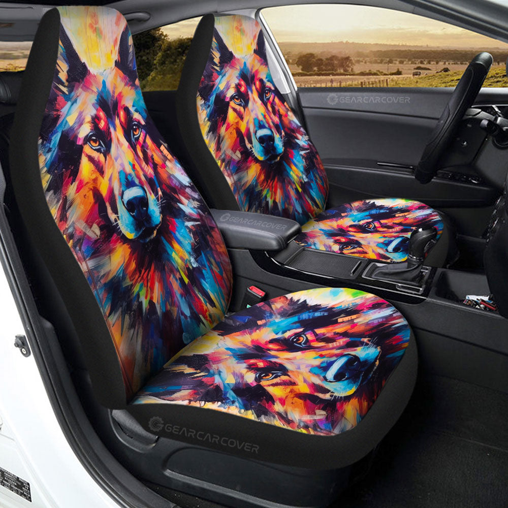 German Shepherd Car Seat Covers Custom Car Accessories