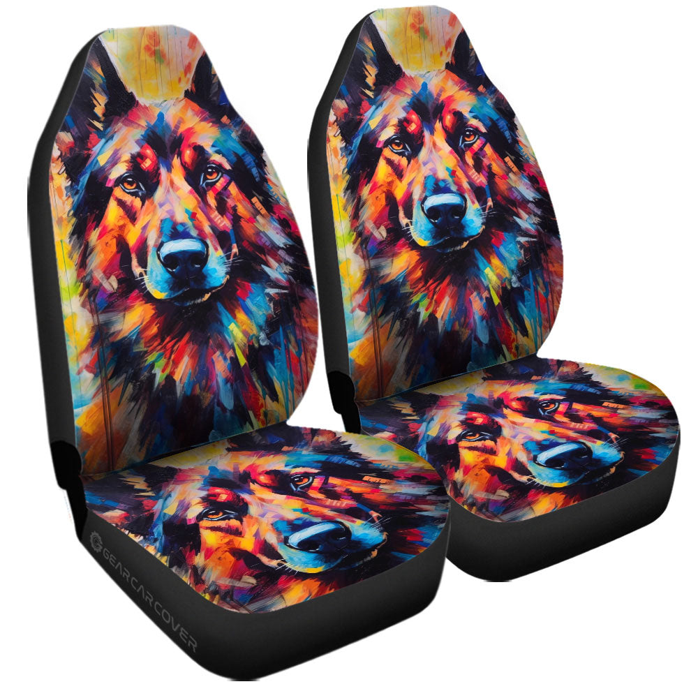German Shepherd Car Seat Covers Custom Car Accessories