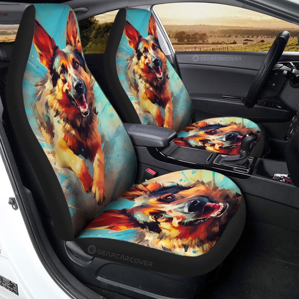 German Shepherd Car Seat Covers Custom Car Accessories