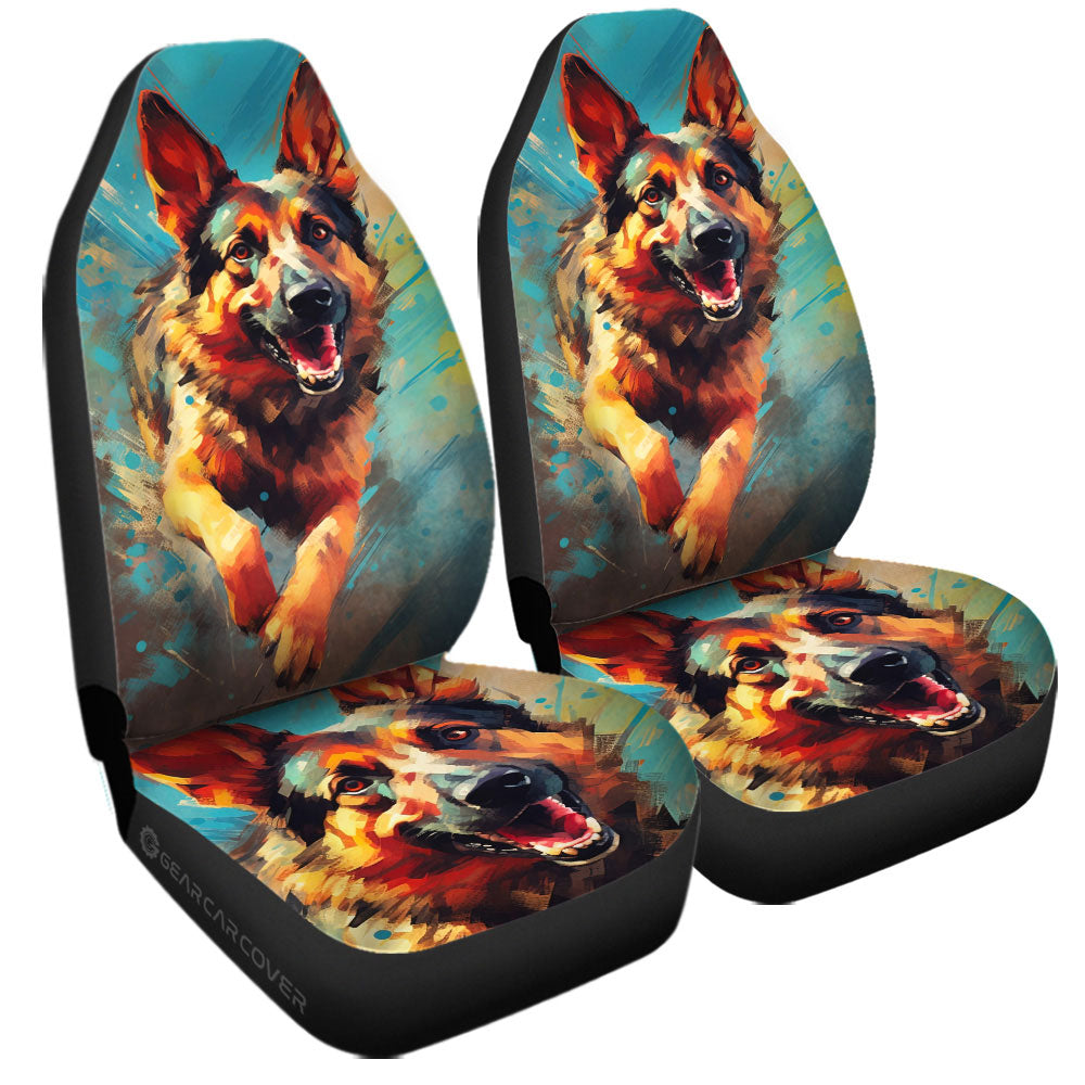 German Shepherd Car Seat Covers Custom Car Accessories