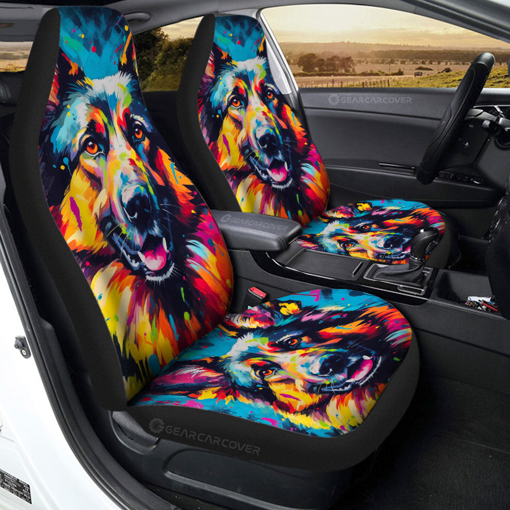 German Shepherd Car Seat Covers Custom Car Accessories