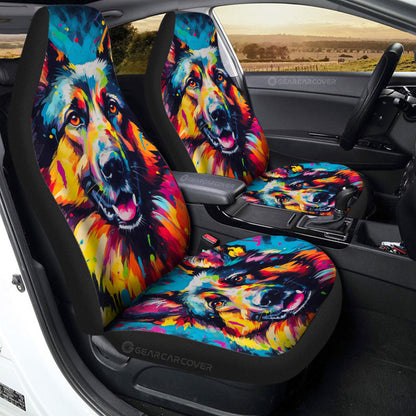 German Shepherd Car Seat Covers Custom Car Accessories