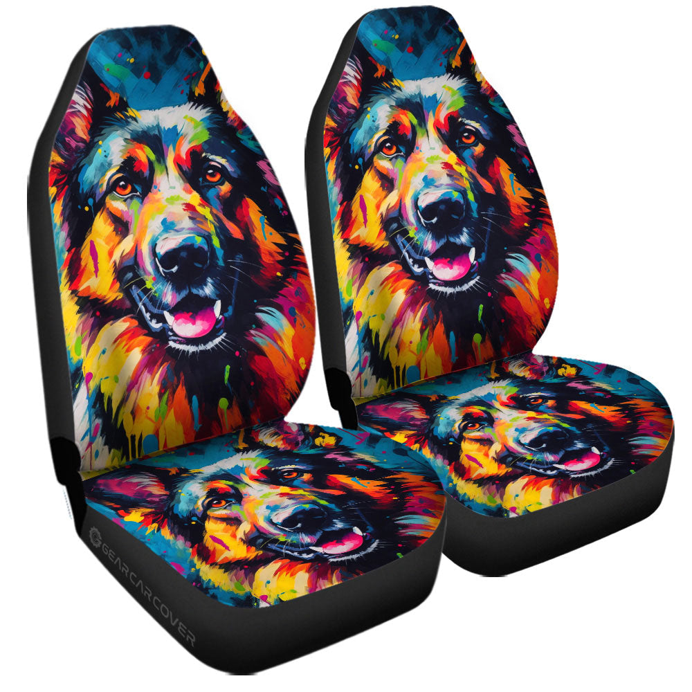 German Shepherd Car Seat Covers Custom Car Accessories