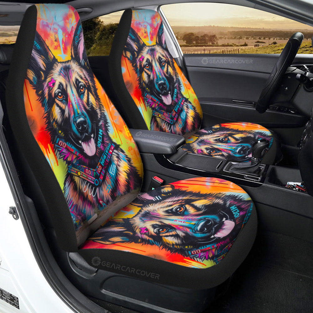 German Shepherd Car Seat Covers Custom Car Accessories