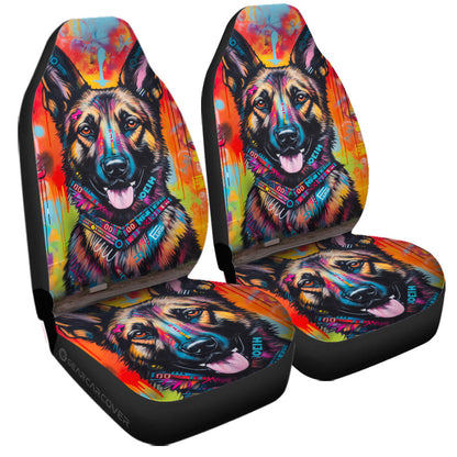 German Shepherd Car Seat Covers Custom Car Accessories