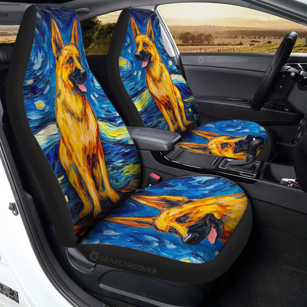 German Shepherd Car Seat Covers Custom Car Accessories