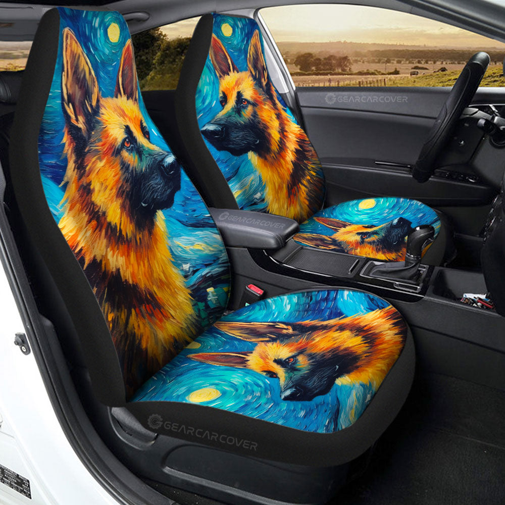 German Shepherd Car Seat Covers Custom Car Accessories