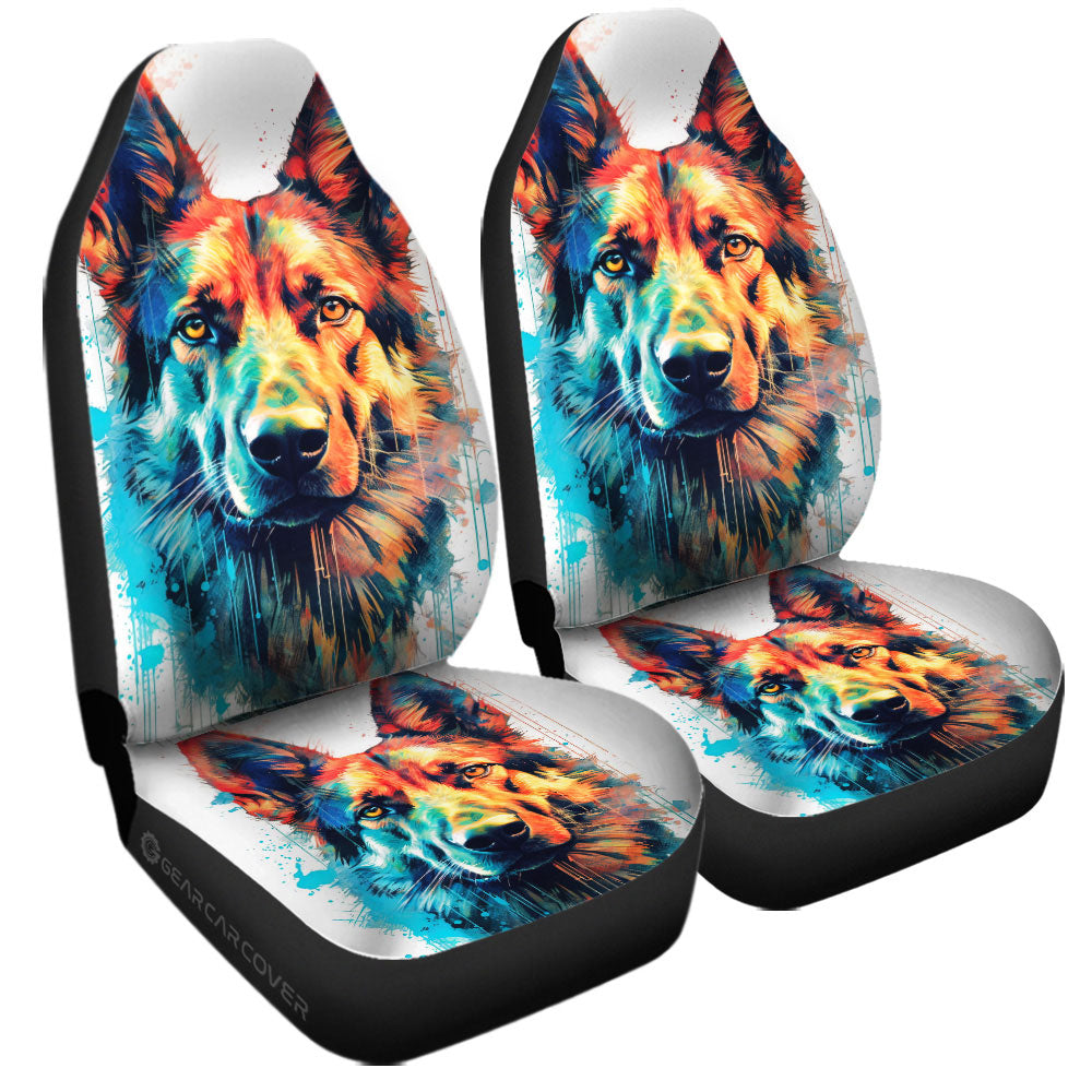 German Shepherd Car Seat Covers Custom Car Accessories