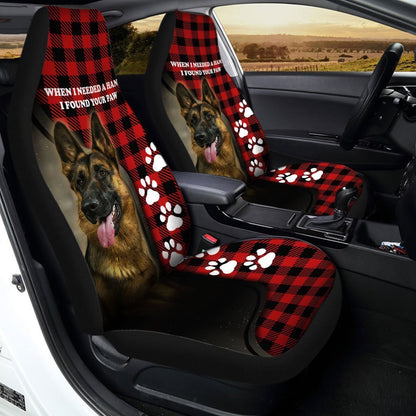 German Shepherd Car Seat Covers Custom Dog Lover Car Accessories