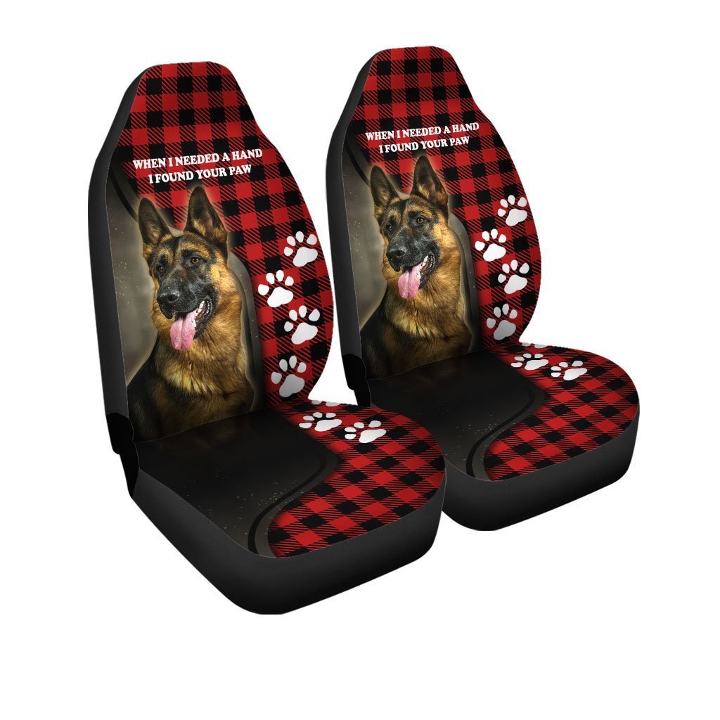 German Shepherd Car Seat Covers Custom Dog Lover Car Accessories