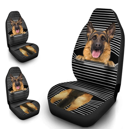 German Shepherd Car Seat Covers Custom German Shepherd Car Accessories For Dog Lovers