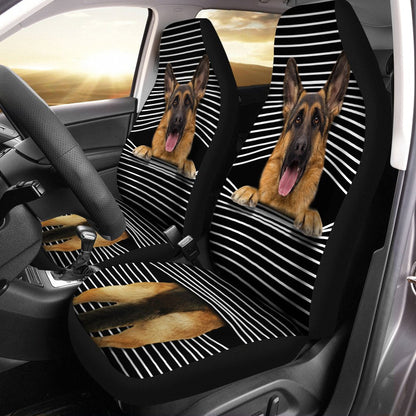 German Shepherd Car Seat Covers Custom German Shepherd Car Accessories For Dog Lovers