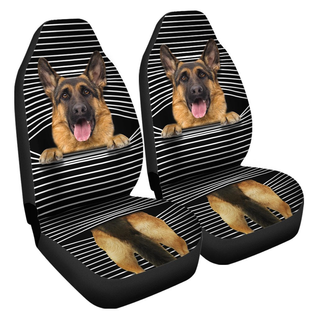 German Shepherd Car Seat Covers Custom German Shepherd Car Accessories For Dog Lovers