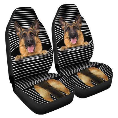 German Shepherd Car Seat Covers Custom German Shepherd Car Accessories For Dog Lovers