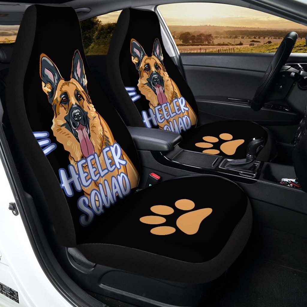 German Shepherd Car Seat Covers Custom Gift Idea For Dog Trainers