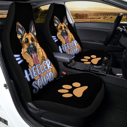 German Shepherd Car Seat Covers Custom Gift Idea For Dog Trainers