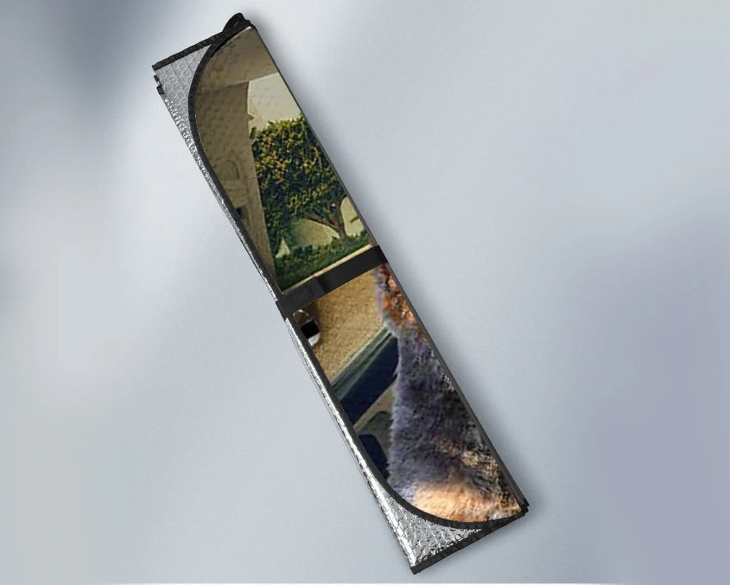 German Shepherd Family Car Auto Sunshades