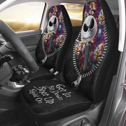 Get In Sit Down Shut Up Hold On Nightmare Seat Covers