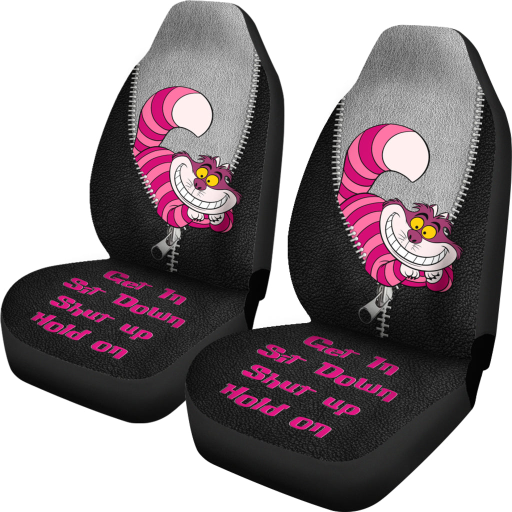 Get In Sit Down Zip Cheshire Cat Car Seat Covers