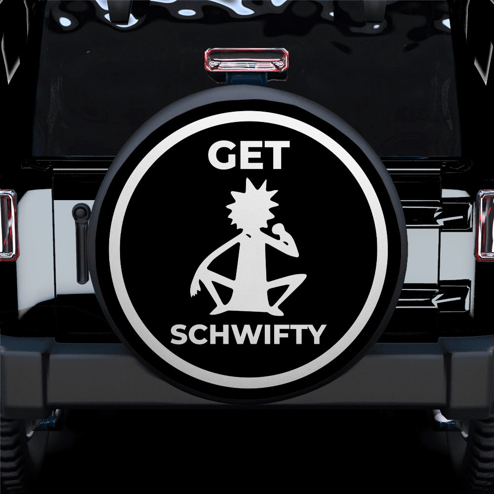 Get Schwifty Car Spare Tire Cover