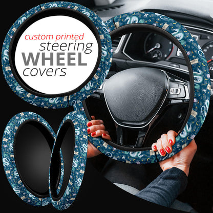 Ghibli Blue Dragon Premium Car Steering Wheel Cover