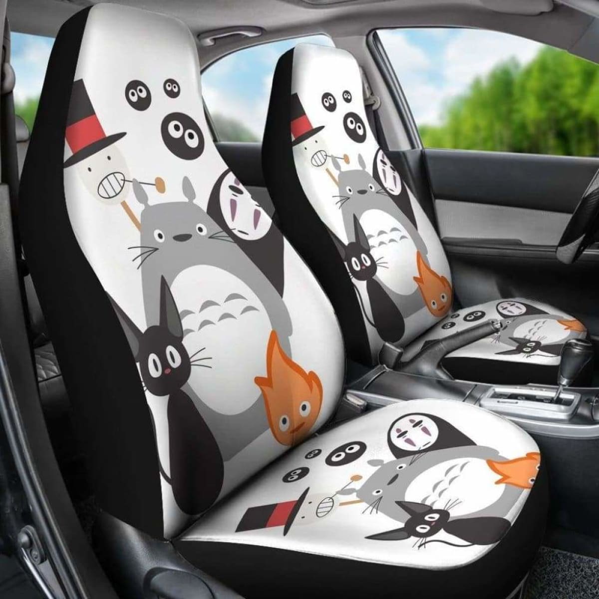 Ghibli Character Car Seat Covers Universal Fit 051012