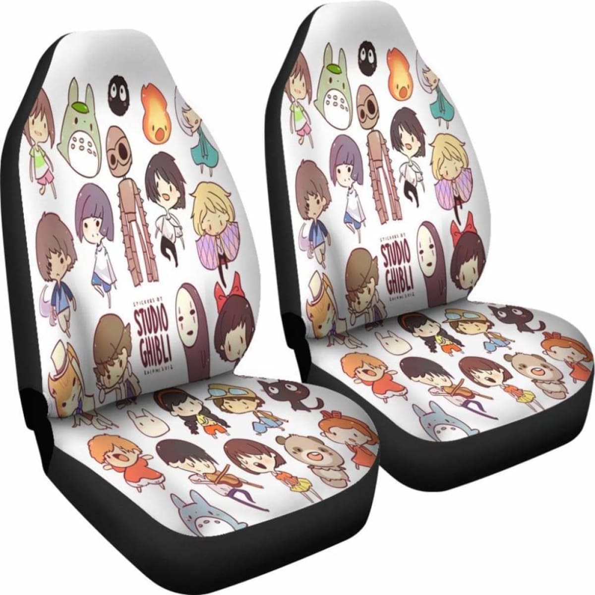Ghibli Studio Chibi Car Seat Covers Universal Fit 051012