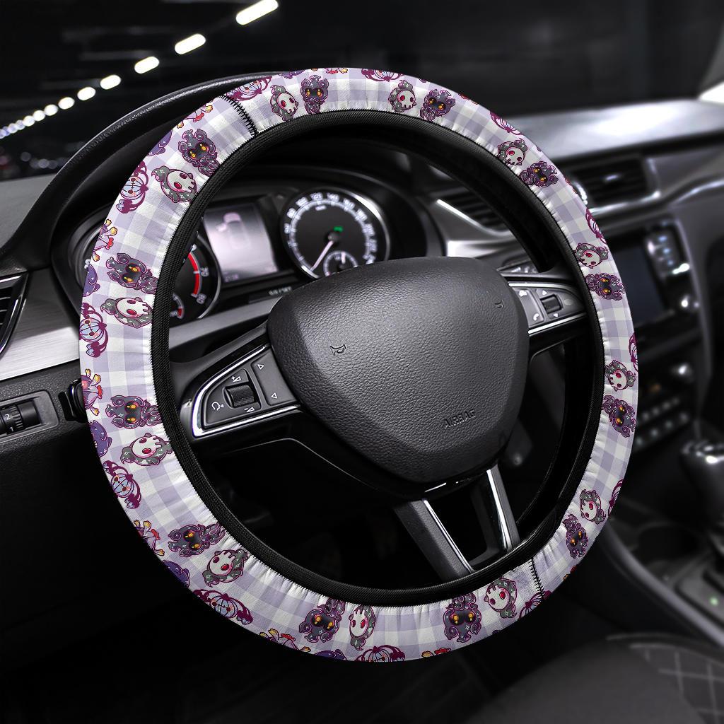 Ghost Caro Car Steering Wheel Cover