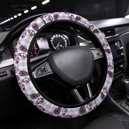 Ghost Caro Car Steering Wheel Cover
