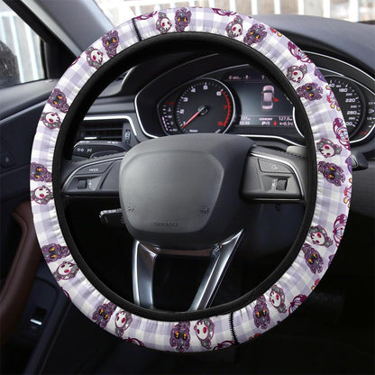 Ghost Caro Car Steering Wheel Cover