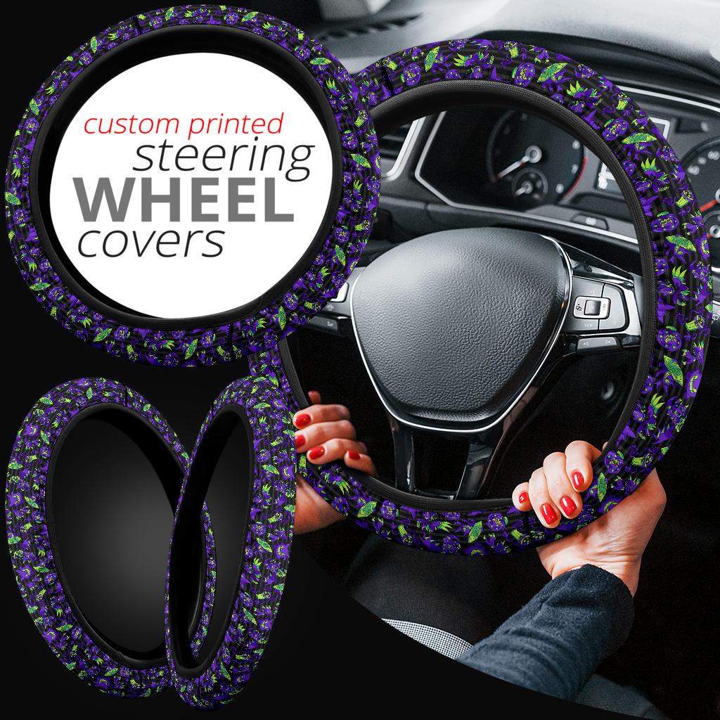 Ghost Style Car Steering Wheel Cover