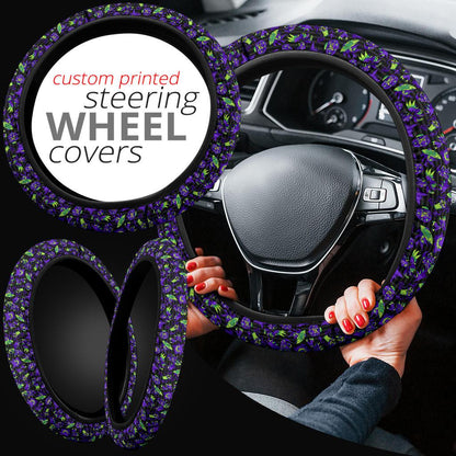 Ghost Style Car Steering Wheel Cover