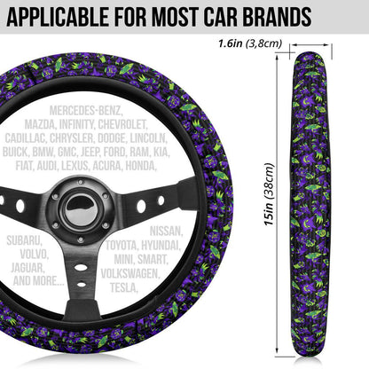 Ghost Style Car Steering Wheel Cover