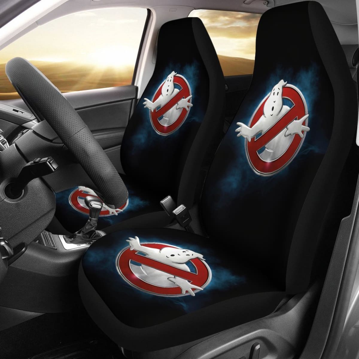 Ghostbuster Car Seat Covers Universal Fit 225721