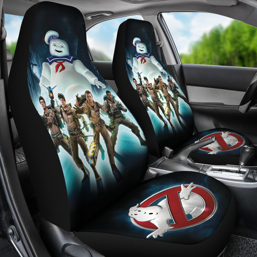 Ghostbusters Car Seat Covers Movie Car Accessories Custom For Fans Ci22061605