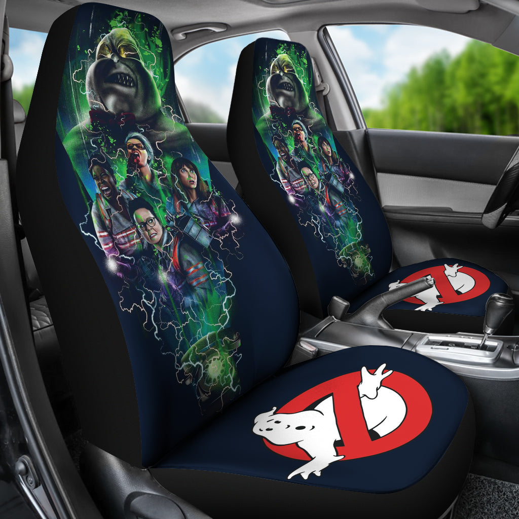 Ghostbusters Car Seat Covers Movie Car Accessories Custom For Fans Ci22061603