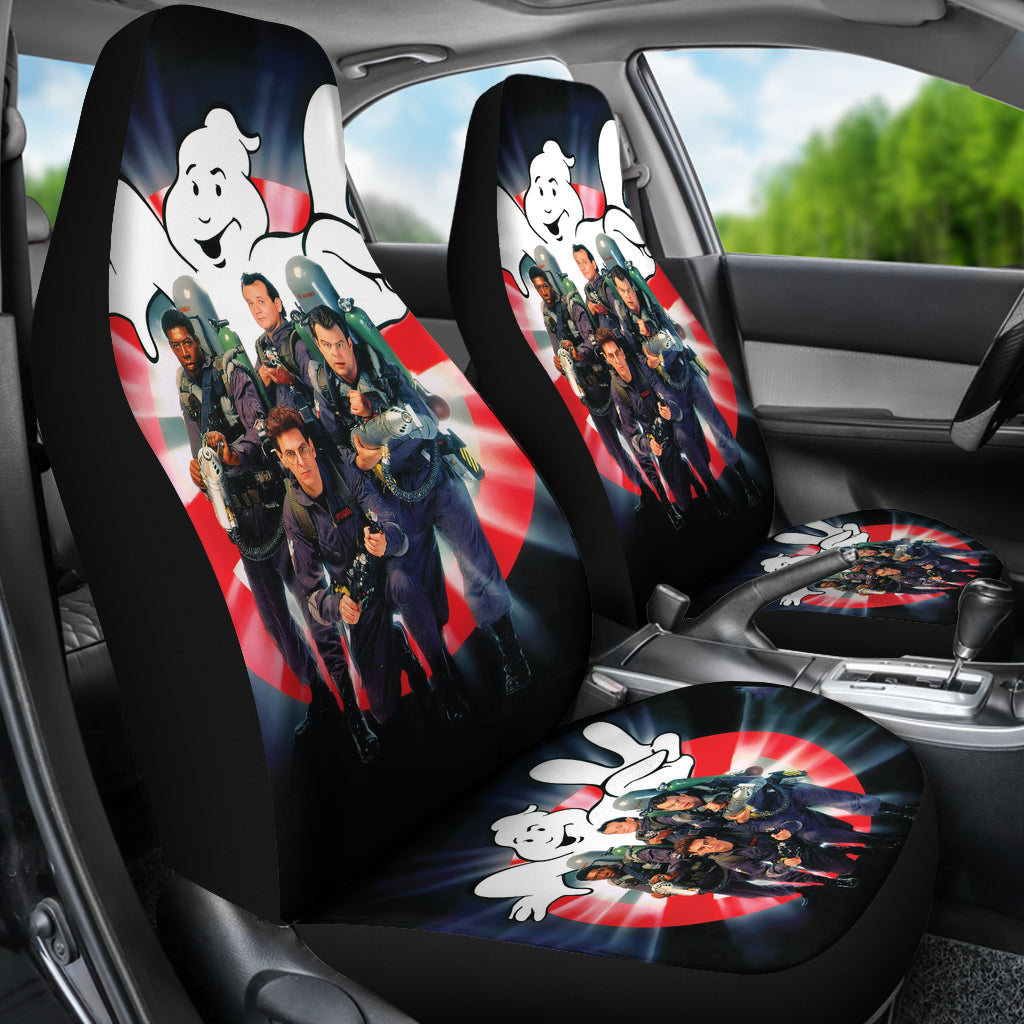 Ghostbusters Car Seat Covers Movie Car Accessories Custom For Fans Ci22061601
