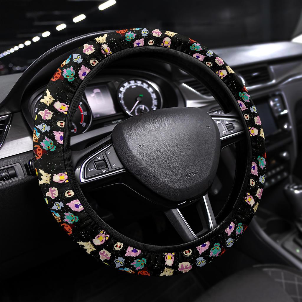 Ghosties 2 Car Steering Wheel Cover