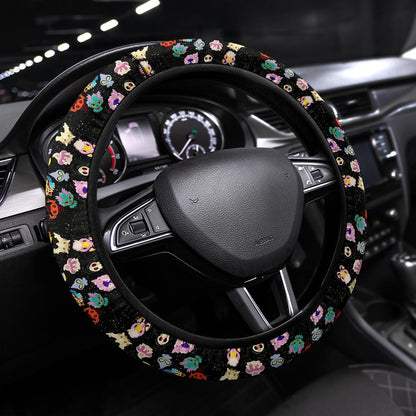 Ghosties 2 Car Steering Wheel Cover