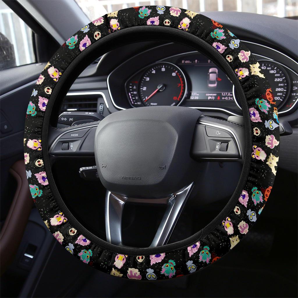 Ghosties 2 Car Steering Wheel Cover