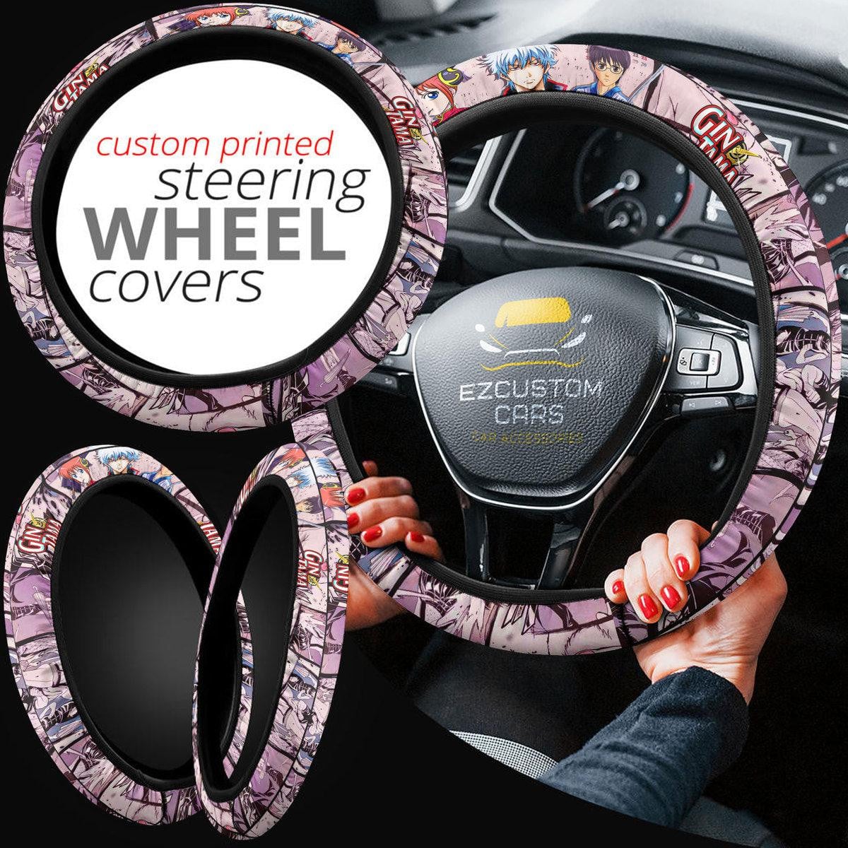 Gintama Anime Steering Wheel Cover