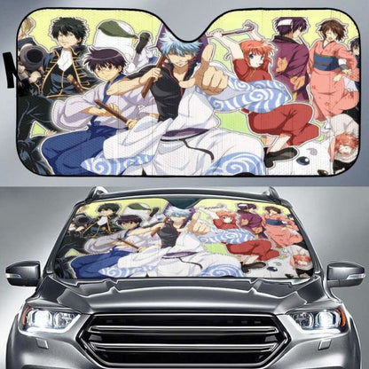 Gintama Auto Sun Shades 918b Universal Fit