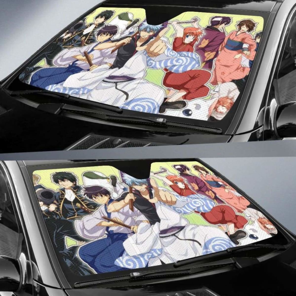 Gintama Auto Sun Shades 918b Universal Fit