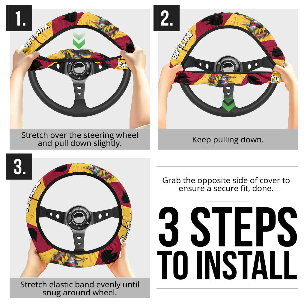 Giratina Steering Wheel Cover