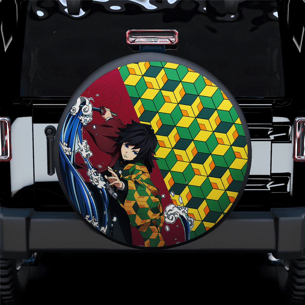Giyu Tomioka Car Spare Tire Cover