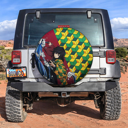 Giyu Tomioka Car Spare Tire Cover